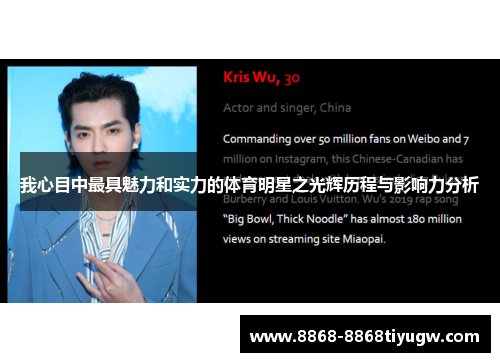 我心目中最具魅力和实力的体育明星之光辉历程与影响力分析